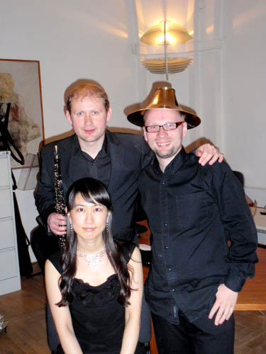 Jan Thuri, Megumi Yamada a Petr Cígler